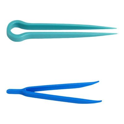 渔具多功能塑料红虫夹子蚯蚓蛆虫面包虫活饵防滑上钩器垂钓用品