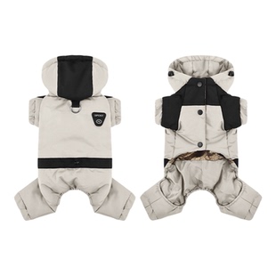冬季狗狗羽绒服防风石墨烯防寒宠物棉服保暖小型犬衣服四脚棉衣猫