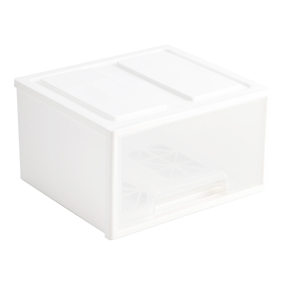 粘贴固定桌下抽屉收纳盒