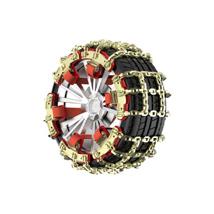 新型汽车轮胎防滑链suv小轿车通用型不伤胎冬季雪地应急防滑链条