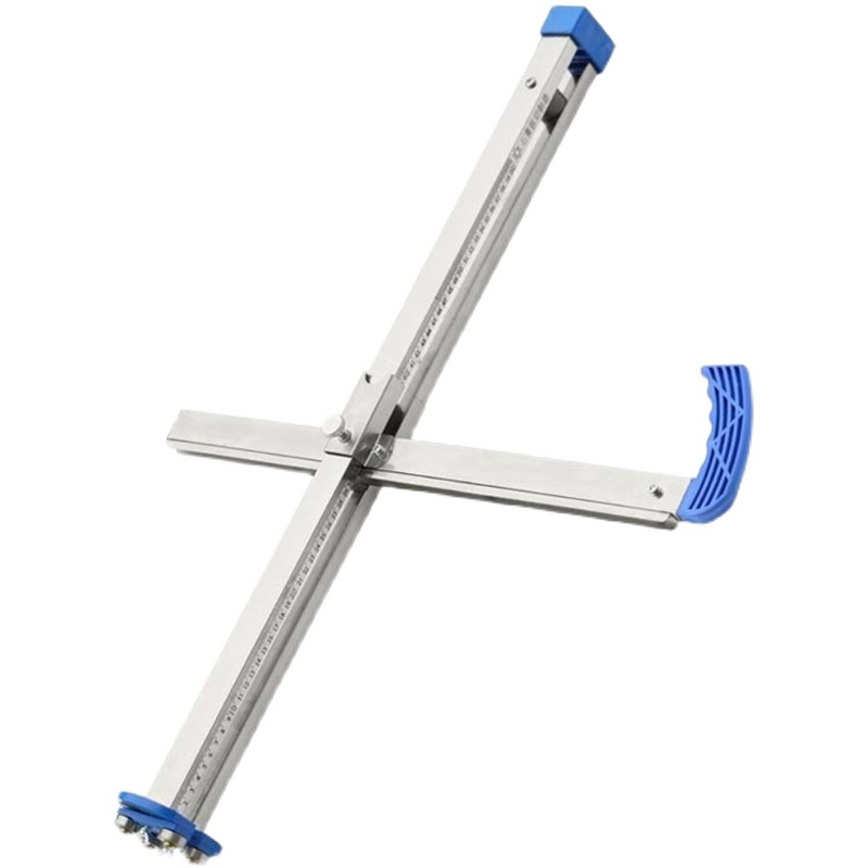 石膏板切割神器手推无尘滚轮不锈钢高精度吊顶划裁割木工专用工具