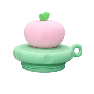 奇古堂儿童保温杯双饮杯盖吸管嘴防漏水杯吸管盖子直饮拉布布卡通