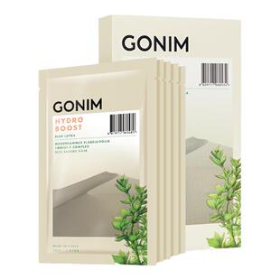GONIM高觅韩国蓝睡莲复活草面膜补水风暴保湿玻尿酸修护去黄气