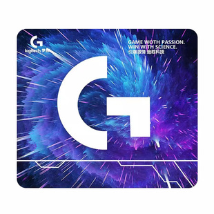 罗技鼠标垫超大桌垫fps专用电竞游戏办公家用小号细面防滑锁边