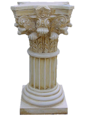 欧式风罗马柱雕塑艺术品可定制