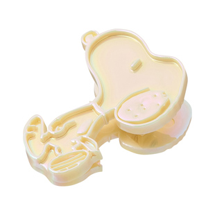 sunstar太阳星Snoopy史努比/MOOMIN姆明金属票夹长尾夹子可爱卡通造型2件装票据文件资料整理袋子封口