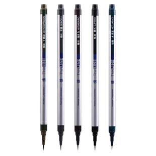 日本akashiya明石屋ThinLINE嘉禾极细毛笔书法专用软笔国画勾线笔小楷笔专业级小毛笔楷书隶书练字墨笔初学者