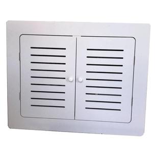 地暖分水器遮挡罩墙面洞口遮丑挡板橱柜防水遮挡门暖气阀门遮挡柜