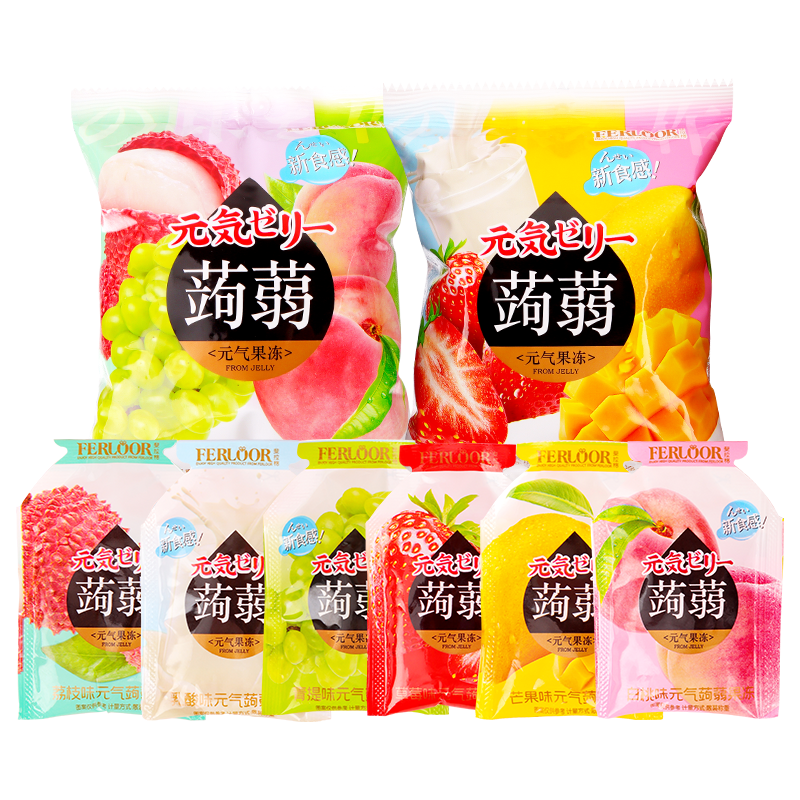 蒟蒻果冻网红解馋小零食