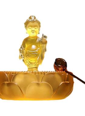 古法琉璃供奉摆件居家佛像