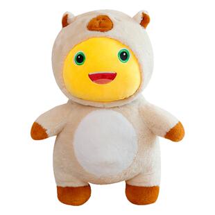 可爱变装卡皮巴拉奶龙玩偶送女友礼物布娃娃小号公仔毛绒玩具礼物