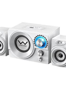 电脑专用木质箱体2.1重低音炮