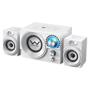 重低音炮电脑专用音响台式小型家用蓝牙木质音箱有源线2.1笔记本