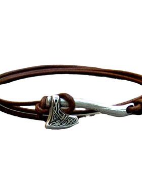 波西米亚男女通用皮革包裹手链