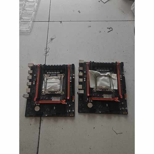 溢价-75张华南X99-4MF主板，品，成色还可以，有点使用痕