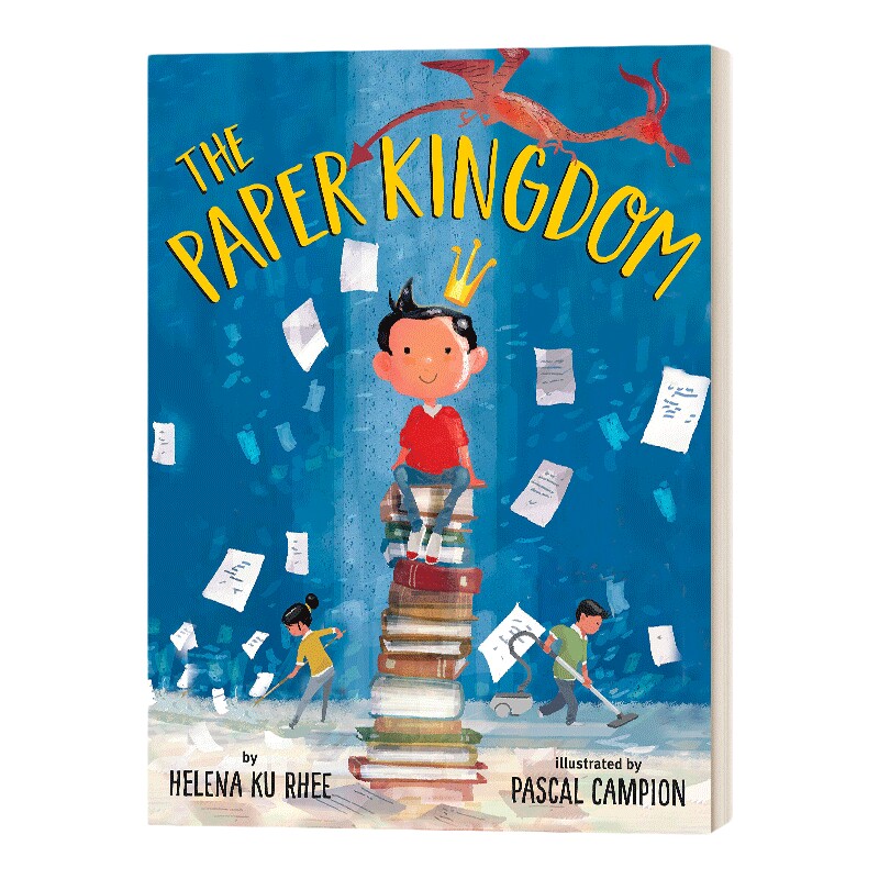 纸张王国 英文原版 The Paper Kingdom 精装绘本 英文版 进口英语原版书籍