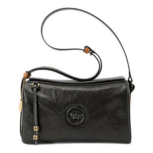 WHY女包植鞣皮单肩包浮光静影系列吐司包复古风大容量斜挎包真皮