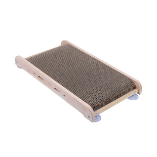 猫抓板瓦楞纸立式吸盘抓板磨爪器防猫抓沙发保护窝猫抓柱猫咪用品