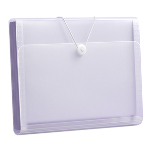 得力文件夹多层资料册风琴包文件袋试卷收纳袋a4试卷夹卷子收纳整理神器小学生初中生高中试卷分类包收纳册