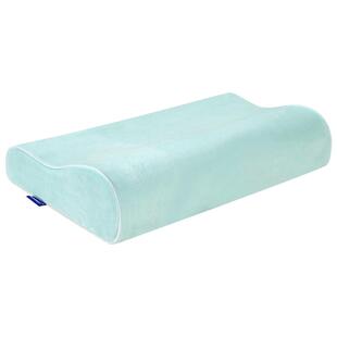 RewoMax/雷沃丝慢回弹梦享曲线记忆枕头柔软贴合+亲肤银狐绒枕套