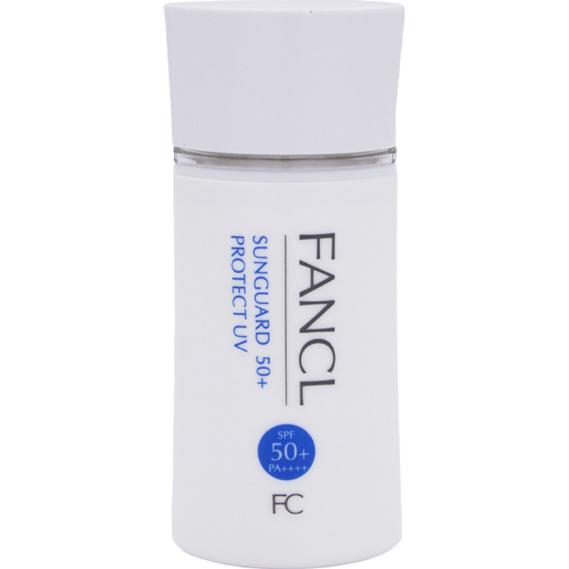 现货日本Fancl 芳珂uv物理防晒霜保湿打底隔离霜 60ml孕妇敏感肌