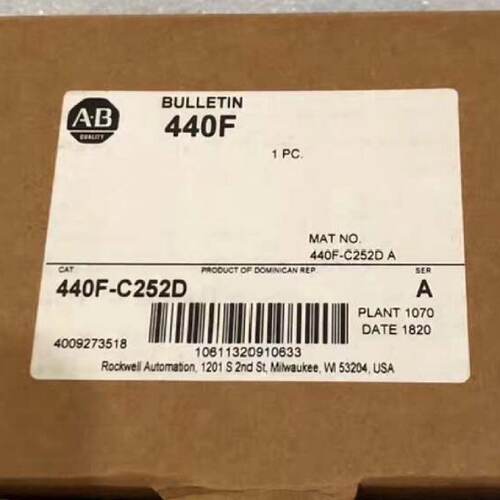 议价AB440F继电器 440F-C252D适用