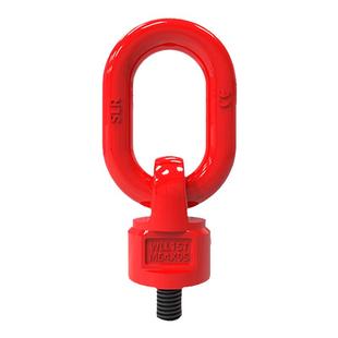 360度旋转万向吊环螺丝吊耳吊点模具起重工具高强度吊装环吊具