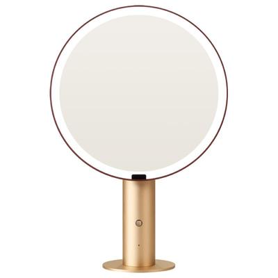 MUID金属镜台式led智能梳妆镜子