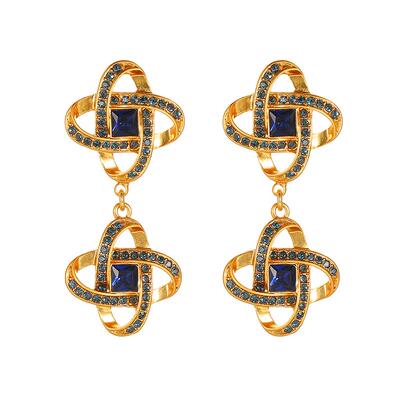 JosephWarner中古轻奢锆石耳钉