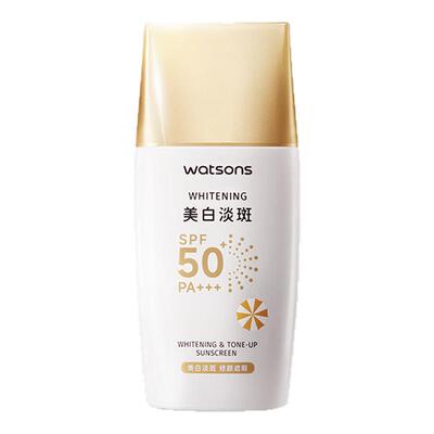 屈臣氏温和水感保湿美白轻透修颜防晒乳SPF50+ PA+++