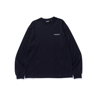 XLARGE经典款长袖T恤2025年新款秋冬款男士透气宽松街头纯棉上衣