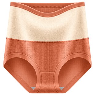 保暖加绒内裤女纯棉全棉裆100%抗菌高腰收腹提臀大码女士石墨烯冬