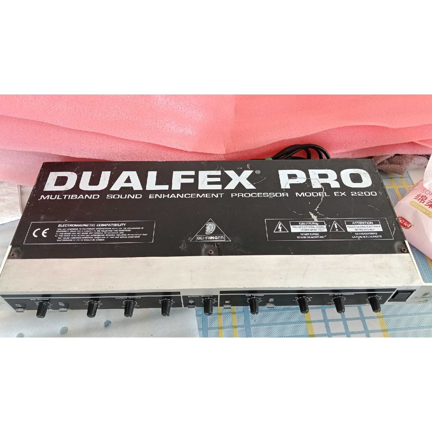 【议价-可维修】 百灵达DUALFEX PRO EX2200音频激励器 实物 /均