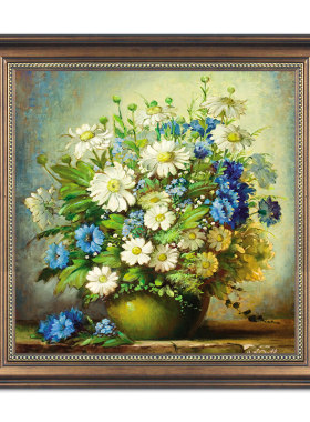 餐厅壁画客厅欧式花卉装饰画