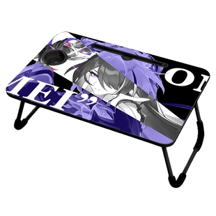 学生家用床上小桌子可折叠小桌板动漫3笔记本支架宿舍写作业学习桌大号宿舍小桌子二次元学生懒人桌高颜值