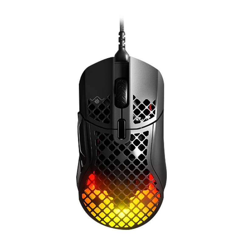 SteelSeries赛睿Aerox 5洞洞鼠有线鼠标电竞FPS游戏轻量化动态RGB