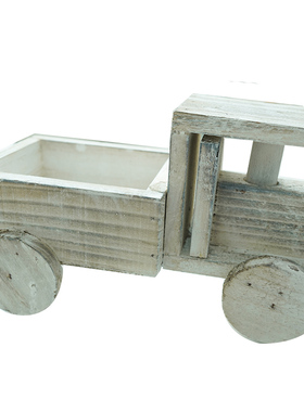 手推车模型木质工艺品复古