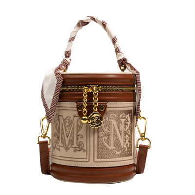 左杏水桶包新款小众网红热卖