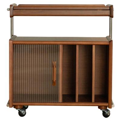 出乎生活实木杂志收纳柜书架