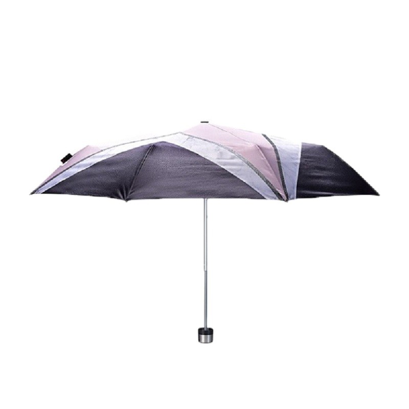 knirps晴雨伞波点黑胶遮阳降温