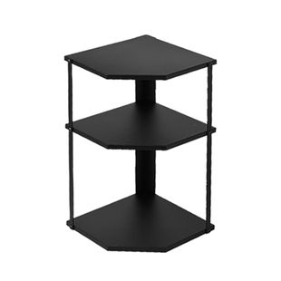 厨房转角置物架台面多层锅架下水槽厨柜内放锅架子双层锅具收纳架