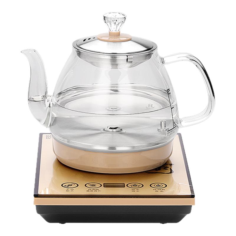全自动底部上水电热烧水壶泡茶具一体机茶桌茶台专用抽水2026新款