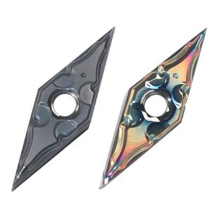 02角精车数控菱形刀片VNMG160402-HA钢件不锈钢七彩外圆数控刀片