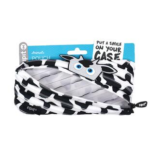 ZIPIT一根拉链奶牛笔袋创意中小学生儿童礼物高颜值大容量文具袋