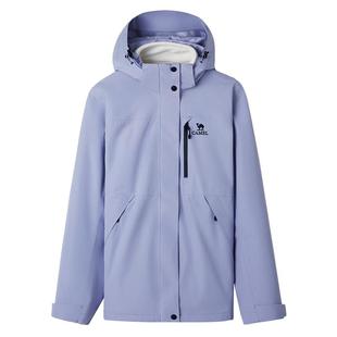 骆驼女装全天候硬壳冲锋衣2025新款秋冬轻量化户外防水登山服外套