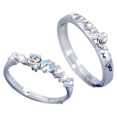 【纯银|正品】小王子情侣戒指