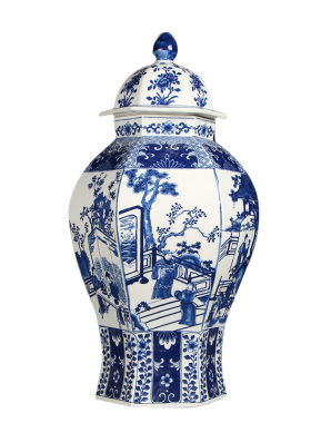 景德镇陶瓷器仿古中式玄关电视柜