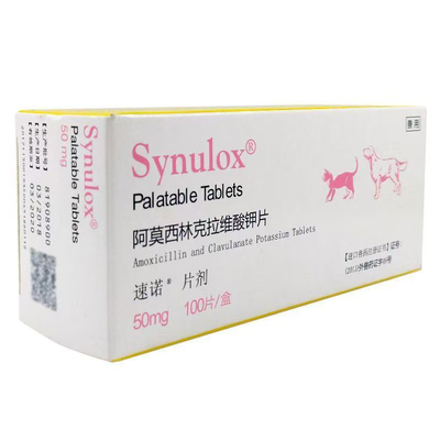 进口速诺阿莫西林宠物消炎药