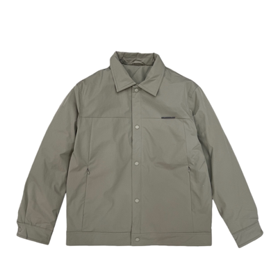 国标90白鸭绒翻领修身百搭羽绒服