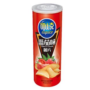 可比克薯片罐装105g*5桶 膨化食品整箱大礼包 休闲网红解馋小零食
